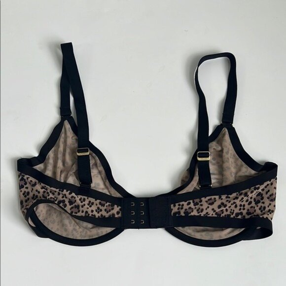 CUUP The Plunge Mesh in Leopard - 36F - Picture 4 of 4